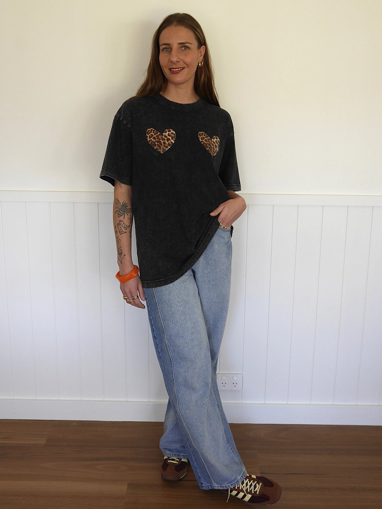 Fast Hearts Oversized T-shirt IRRGANG