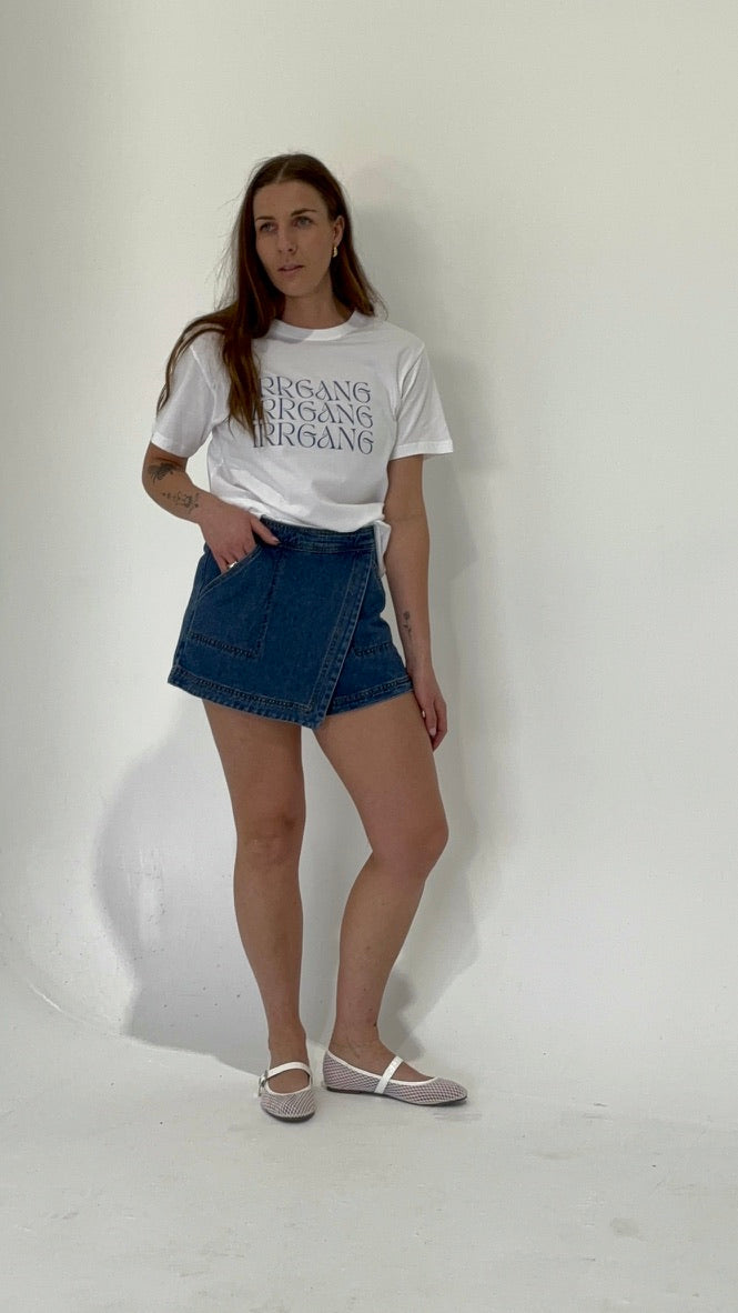 Sasha Denim Skort