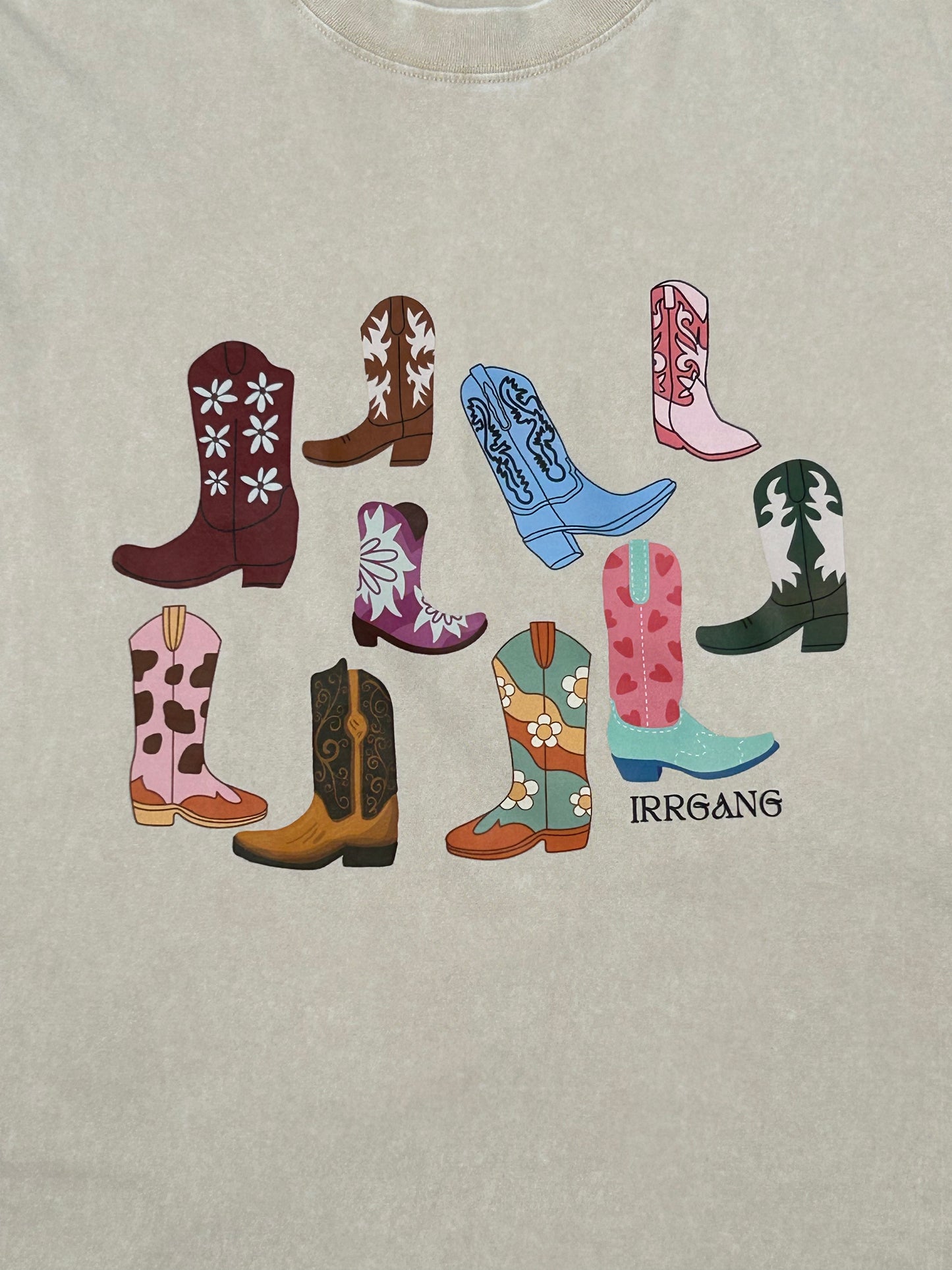 Sassy Boots Oversized T-shirt