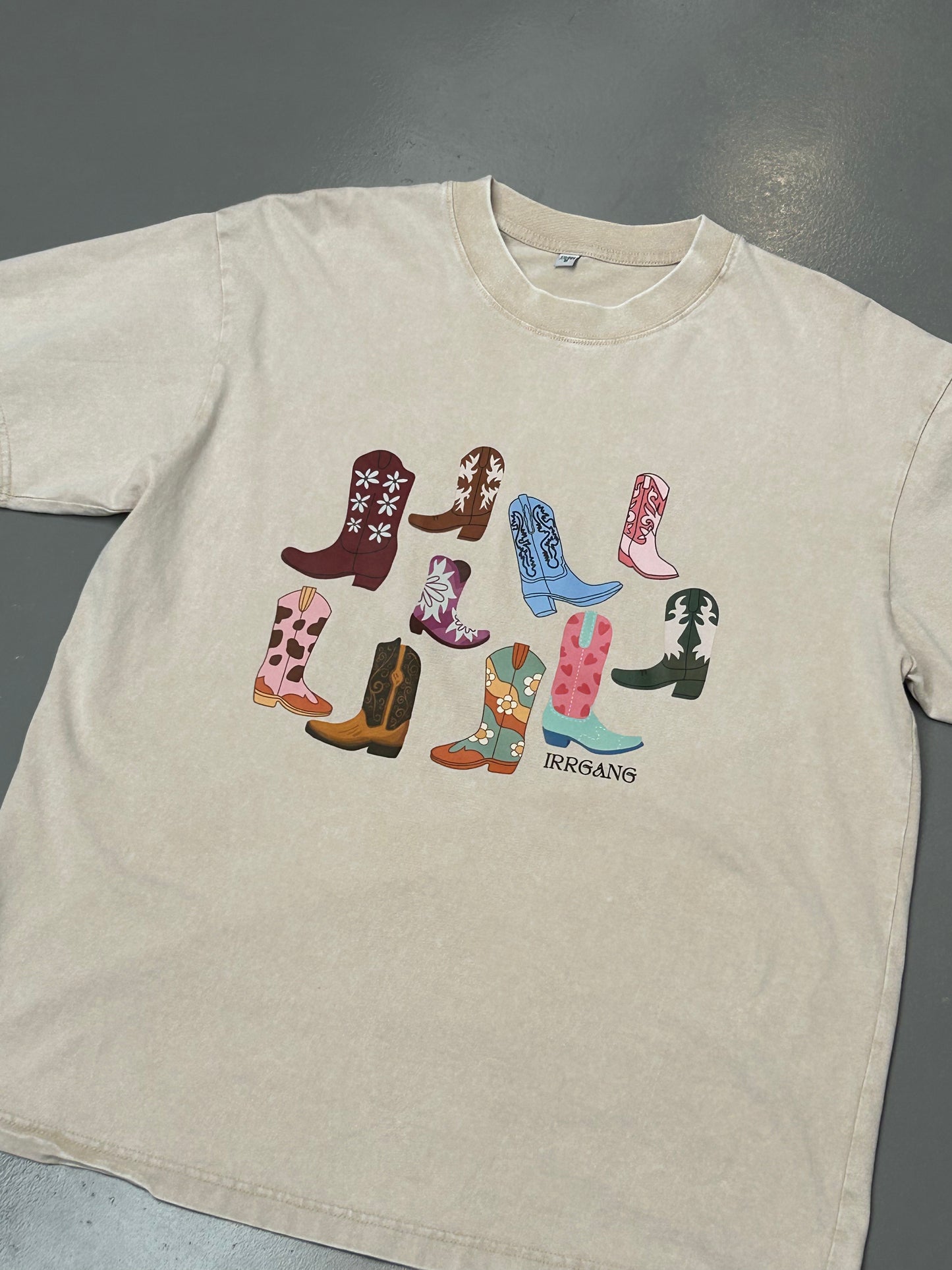 Sassy Boots Oversized T-shirt