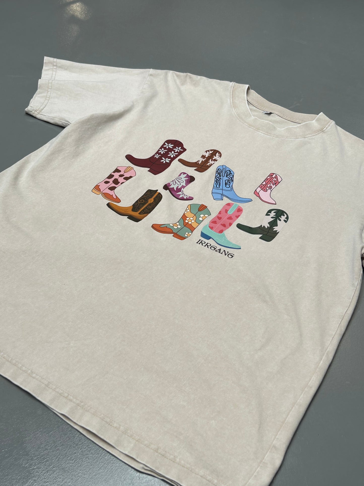 Sassy Boots Oversized T-shirt