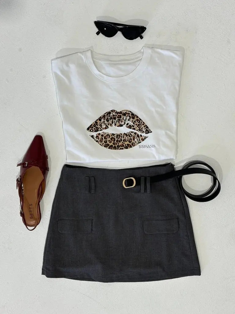 Kelsey Skort Charcoal IRRGANG
